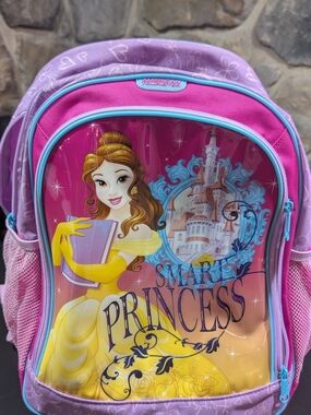 American Tourister Pink 'Smart Princess' Belle Kids Backpack